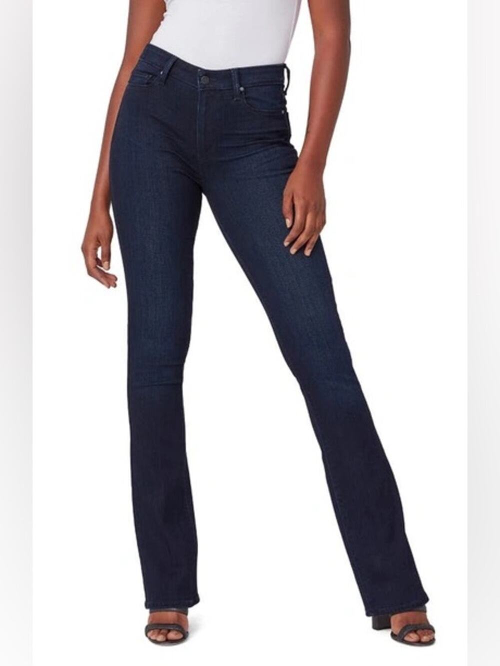 Paige Hourglass Bootcut Jeans Lana Wash 29